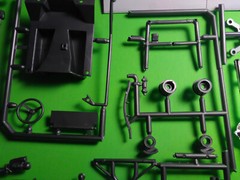 1976 Chevy Vega Funny Car Dragster 1/25 frame chassis axle rear end roll cage