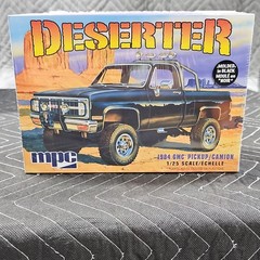 MPC Deserter 1984 GMC Pickup Hot Rod Model Kit 1:25 Plastic 4×4 MPC848M12
