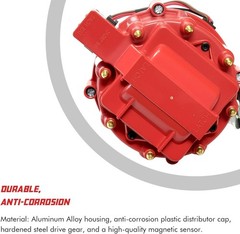 HEI Ignition Distributor with Cap for Chevy GM Small Blocks 283 305 307 327 350
