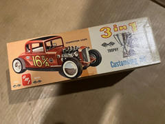 vintage 1960 issue AMT 232 1932 Ford Deuce Coupe 32 Ford