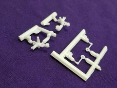 2021 Dodge Charger Hellcat SPINDLES & LINKS from 1:25 AMT Model Kit