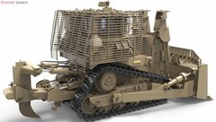 Meng Model SS-010 1/35 D9R Armored Bulldozer w/Slat Armor Model Kit