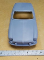 ABS-LIKE RESIN 3D PRINTED 1/25 1965 MG MGB GT, MGB-GT COUPE BODY