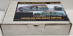 Real Model RMA 35075 Canvas Top Detail Set WW2 German Krupp Pak Tamiya Model Kit