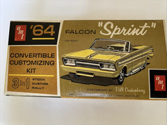 AMT 1964 Ford Falcon Sprint Vintage Conv Kit 5114-150 unbuilt