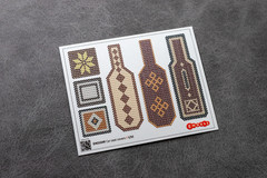 1:35 3D Seat Covers Interior Detail Set for scale model Cars