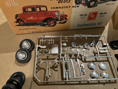 builder Vintage 1960 issue AMT 232 1932 Ford Coupe