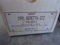 1991 Chevy Beretta GTZ ERTL Promo Model #6037 Black