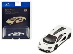 PosterCars H15B 1/64 Lamborghini Countach LPI 800-4 Bianco Siderale