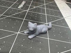 1/25 1/24 Scale 3d Resin Cat