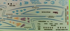 1980 Monte Carlo Class Action MPC 1/25 Custom Show Car Pin Stripes Emblems