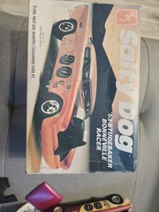 AMT 3006 Salty Dog ’53 Studebaker Bonneville Racer 1/25 Model Missing Some Parts