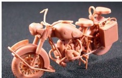 Master Box 3528 WWII German motorcycle 1/35