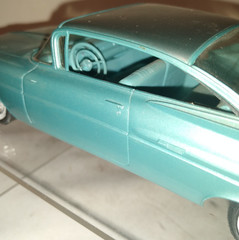 1959 PONTIAC BONNEVILLE 2 DOOR HARDTOP ORIGINAL PROMO MODEL PARTS CAR
