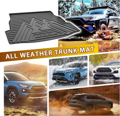 Trunk Mat for Toyota RAV4 2019-2025 Accessories(Include Hybrid&Gasoline), All We