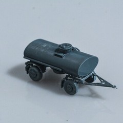 1/72 20mm Miniature Military Diorama Scenery Petrol Trailer for Semi Fuel Tank