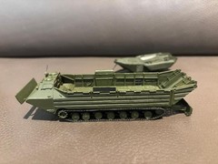 1/87 HO scale Soviet PTS-2 amphibious transporter w/PKP amphibious trailer