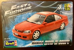 Revell Monogram Fast & Furious Honda Civic Si Coupe 1/25 Model Kit SEALED VTG