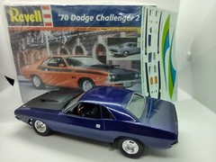 1/24 Revell ’70 Dodge Challenger 2in1 Model Kit 85-2596 Assembled