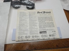 Vintage Monogram Ford Bronco High Roller #2286 Released in 1981 * SEALED BAG*