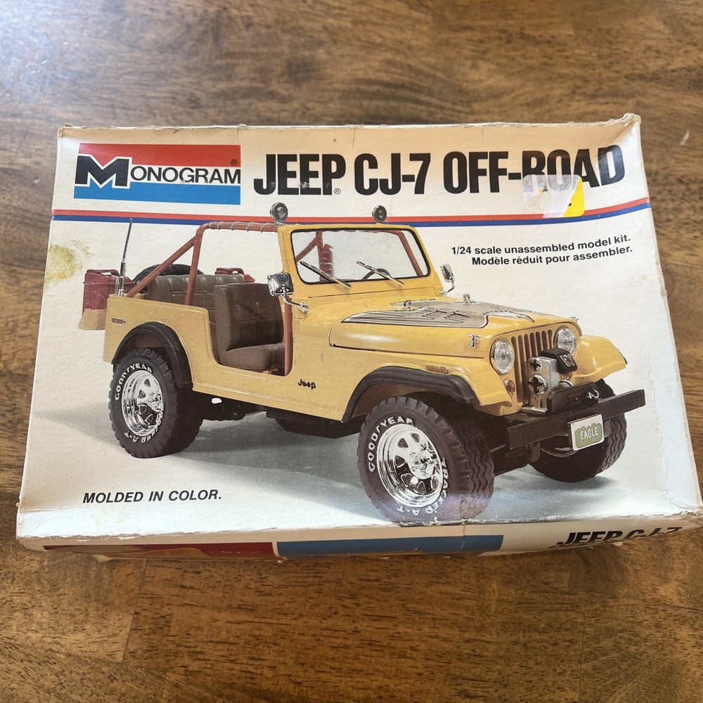 Monogram Jeep CJ-7 304 Off-Road – RARE / NEW IN BOX – FREE SAME DAY SHIPPING