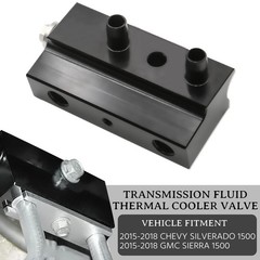 Chaofei Automatic Transmission Fluid Thermal Bypass Valve Compatible 2015 2016