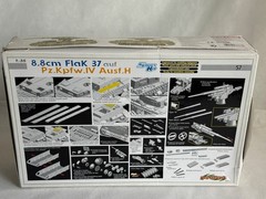 Dragon Cyber Hobby 6667 8.8 FlaK 37 auf Pz.Kpfw.IV Ausf.H German Tank Model 1:35