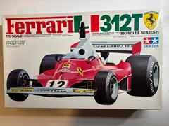 TAMIYA BIG #17 1:12 SCALE F-1 FERRARI 312T UNASSEMBLED MODEL WITH ACCESSORIES