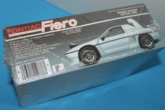 PONTIAC FIERO 1/25 scale plastic model kit MPC #1-0778 sealed 1980s vintage