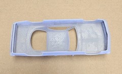 ABS-LIKE RESIN 3D PRINTED 1/25 1967 PLYMOUITH BARRACUDA COUPE BODY