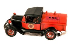 1930s Ford Model AA Fuel Tanker Gas Truck Metal Model 11″ Automobile Decor New