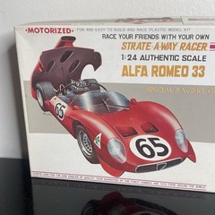 RARE 1/24 Plastic Model Bandai Alfa Romeo 33 Unassembled ALFA ROMEO Vintage