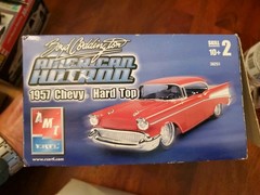 AMT/Ertl Boyd Coddington American Hot Rod 1957 Chevy Hard Top 1:25 New Open Box