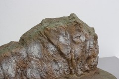 Custom Resin Model Mountain Diorama WWII Rock Formation