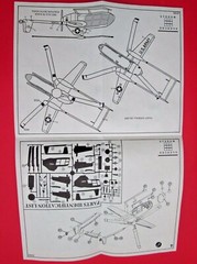 Glencoe 1/32 #05201 McDonnell XV-1 Convertiplane US Army USAF unbuilt model kit