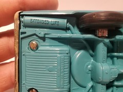 M131. 1964 FORD GALAXIE 500 XL DEALER PROMO MODEL CAR 1/25 Scale TURQUOISE
