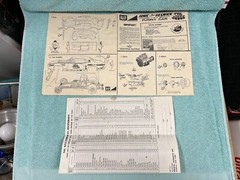 Vintage 1950-1960’s Miscellaneous Model Kit Instruction Assembly Kit Pamphlets