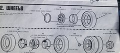 1 – UNIROYAL FLEETMASTER TIRE from Diamond REO Truck Tractor 1:25 AMT Model Kit