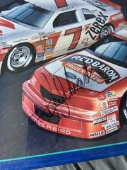 96 Monogram 1:24 Scale ’87 Thunderbird Combo NASCAR Kulwicki / Schrader. Signed!