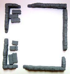 1/35 Sandbag Walls (Straight) – Value Gear Details DP003