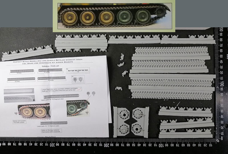 Perfect Scale Modellbau 1/35 M110/M107 Tracks