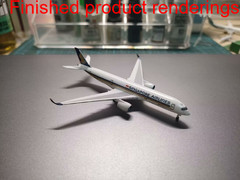 3D printing 1/700 Airbus A350-900 passenger aircraft Unpainted/1pc