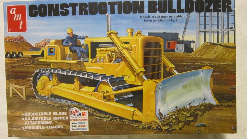 AMT CONSTRUCTION BULLDOZER 1/25 SCALE