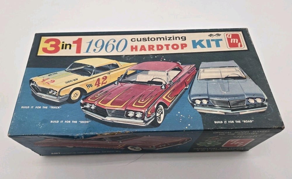 VINTAGE 1960 AMT 3 in 1 Customizing Hardtop Kit 139 #139