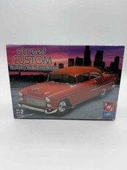 2006 AMT Ertl 1955 Chevy Bel Air Street Machine 1/25 Model Kit #31931 Sealed