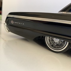 1:18 3d Printed 13″ TrueSpoke Wheel “520” Style Tire Setup. Car Not Included
