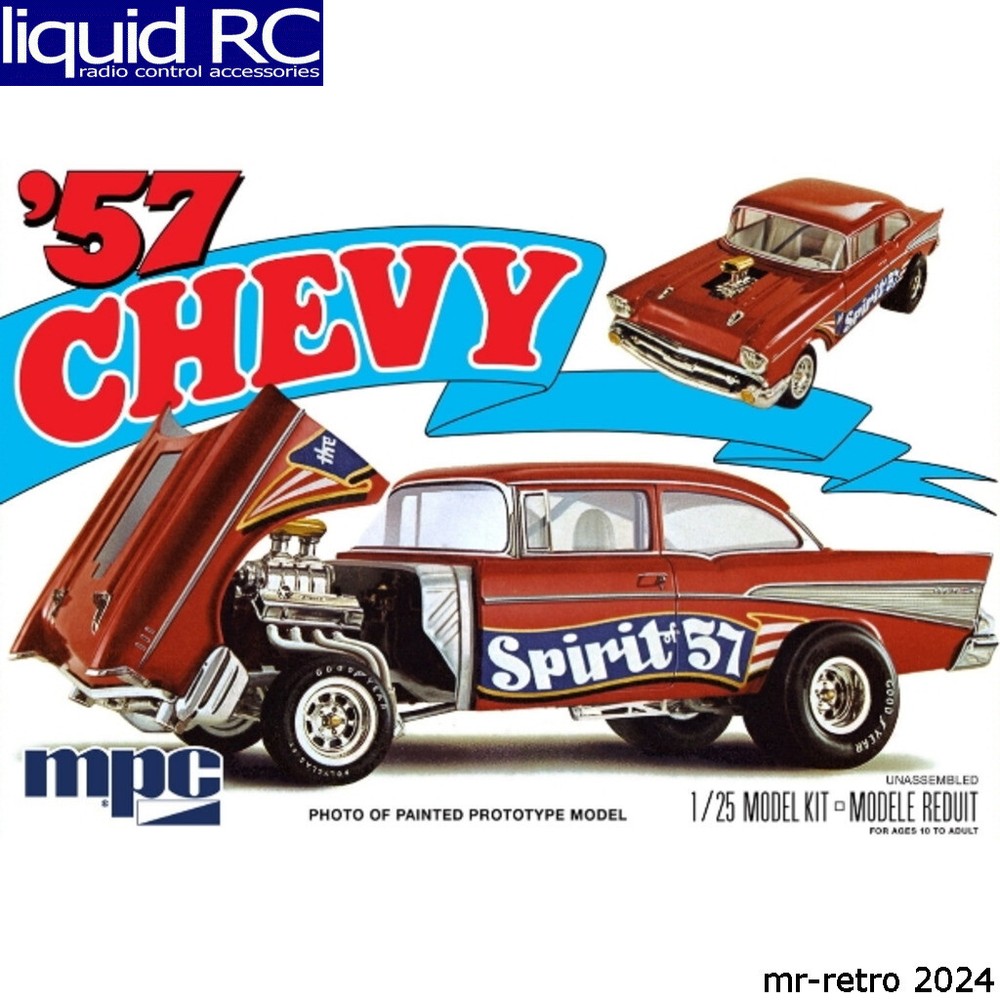 MPC 904 MPC904 1/25 1957 Chevy Flip Nose Spirit of 57