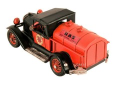 1930s Ford Model AA Fuel Tanker Gas Truck Metal Model 11″ Automobile Decor New