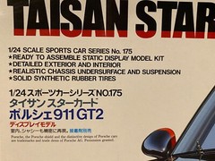 Tamiya 1:24 Taisan Starcard Porsche 911 GT2 Model Kit # 24175*2500 – Open Box