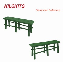 KILOKITS 1/35 Plastic Table Bench Chair Dioramas Street Scenery Model Kits